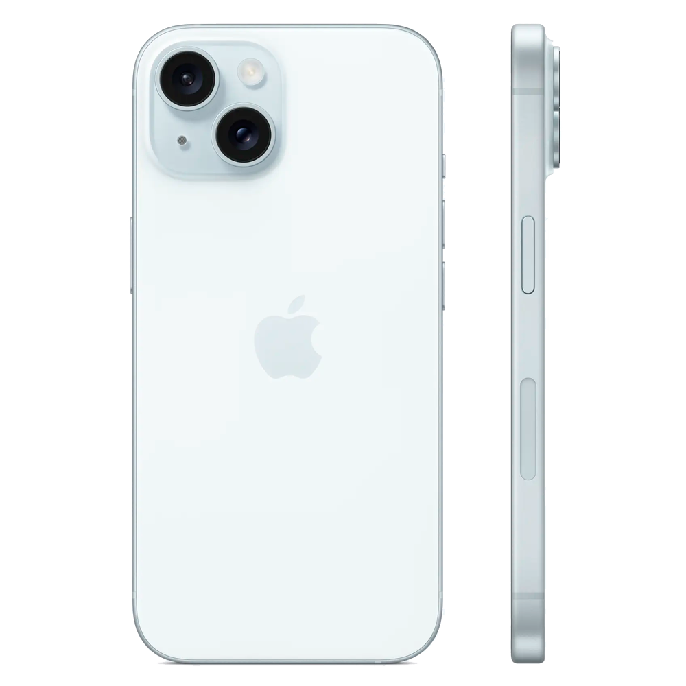 Смартфон Apple iPhone 15 256GB eSIM, Blue (Голубой)