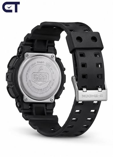 CASIO GA-110-1ADR G-SHOCK мужские наручные часы — культовая крупная аналогово-цифровая G-SHOCK с WR200