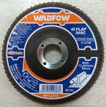Диск шлифовальный лепестковый КЛТ P60 WADFOW WYL3412 125x22.2 мм
