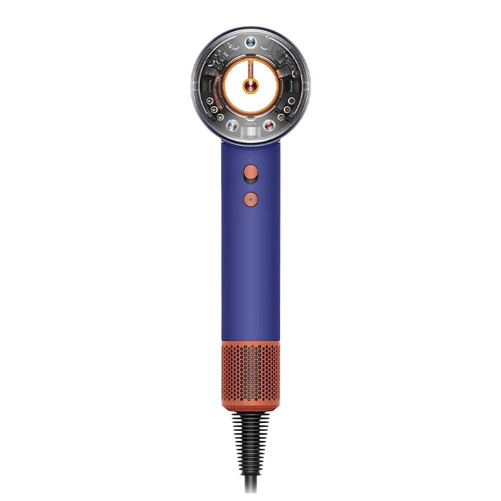 Фен Dyson Supersonic HD16 Nural, Vinca Blue / Topaz Orange (Синий / Оранжевый топаз)