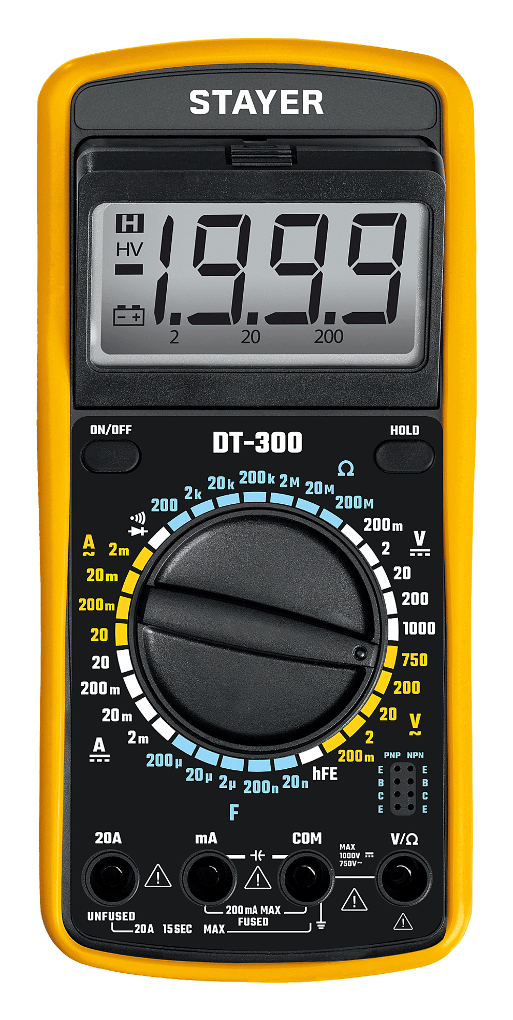 45321 Мультиметр STAYER DT-300 цифровой