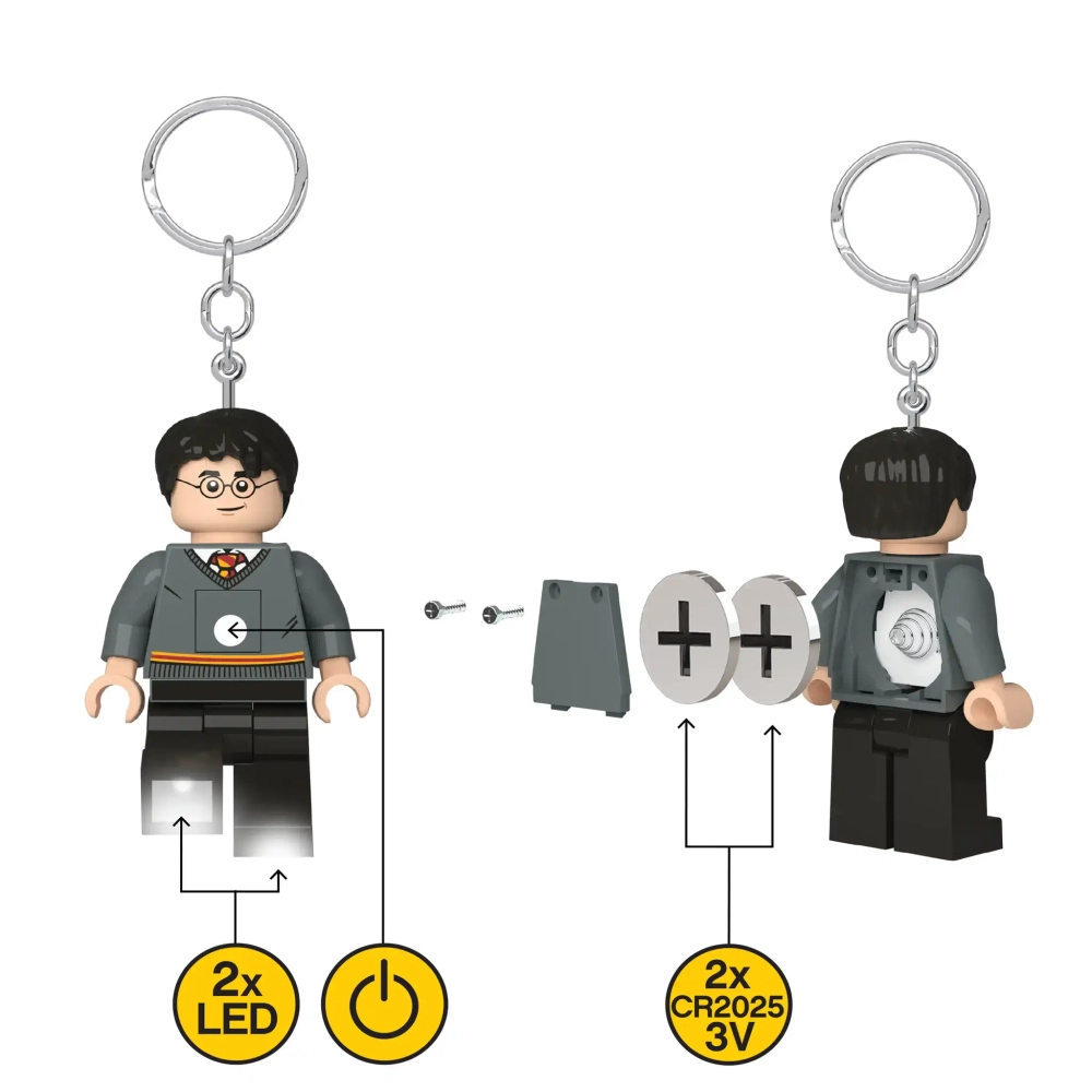 Брелок LEGO Harry Potter 5007905 Гарри Поттер с подсветкой
