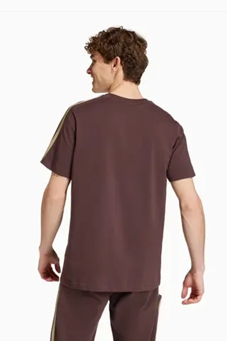 Футболка adidas Essentials Single 3S Tee - коричневый