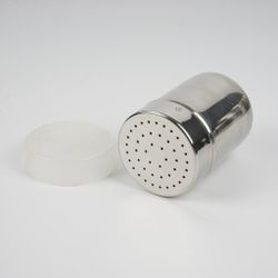 Банка стакан для посыпок d 5,8 см h7,9 см с мелкой сеткой нерж. P.L. Barbossa