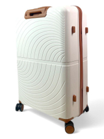 Большой чемодан Bon-Voyage PP Wave, Белый, L