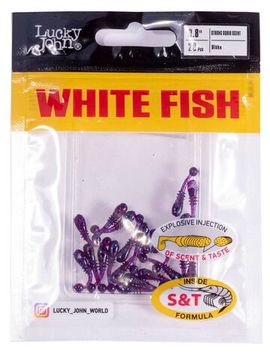 Слаги съедобные искусственные LJ Pro Series White Fish 0,8in (02.00)/S63 20шт.