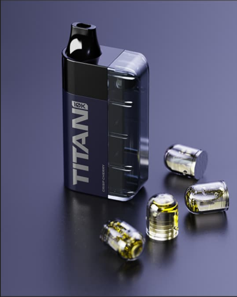 🚀Одноразка на капсулах Titan 10k 20000!