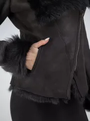 Дубленка зимняя натуральная