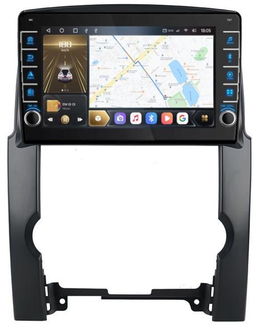 Магнитола для KIA Sorento XM 2009-2012 - Kuberg OL-1748 (кнопки и крутилки), Android 12, Быстрая, CarPlay, 4G SIM-слот