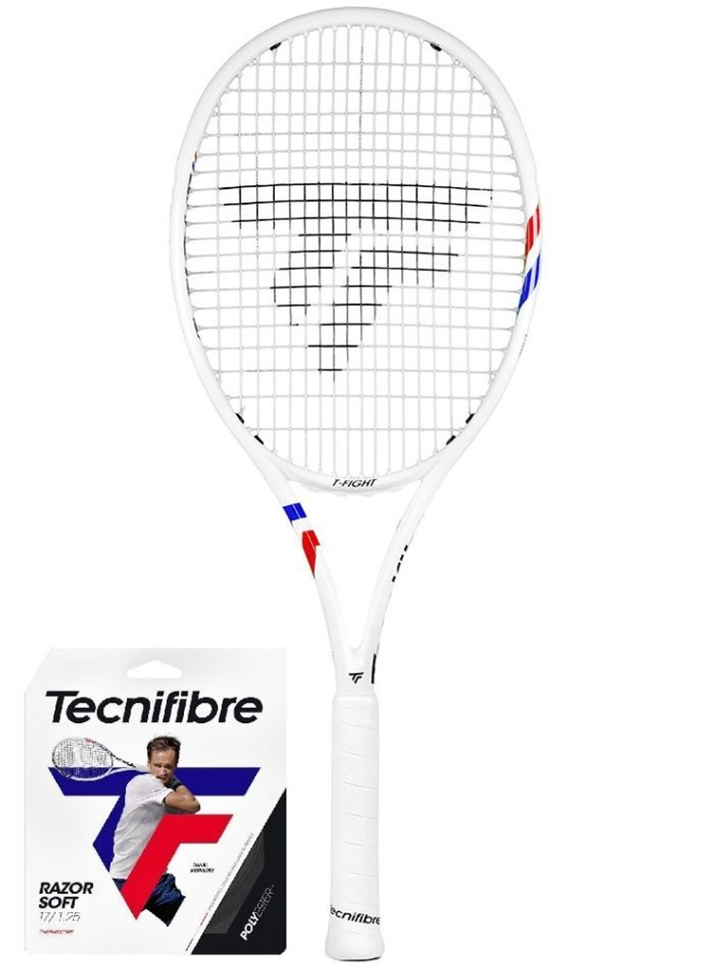 Теннисная ракетка Tecnifibre T-FIGHT 305S + Струны + Натяжка