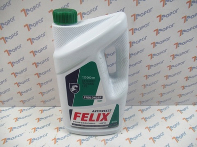 Антифриз Felix PROLONGER G11 готовый -40C зеленый 3 кг 430206327
