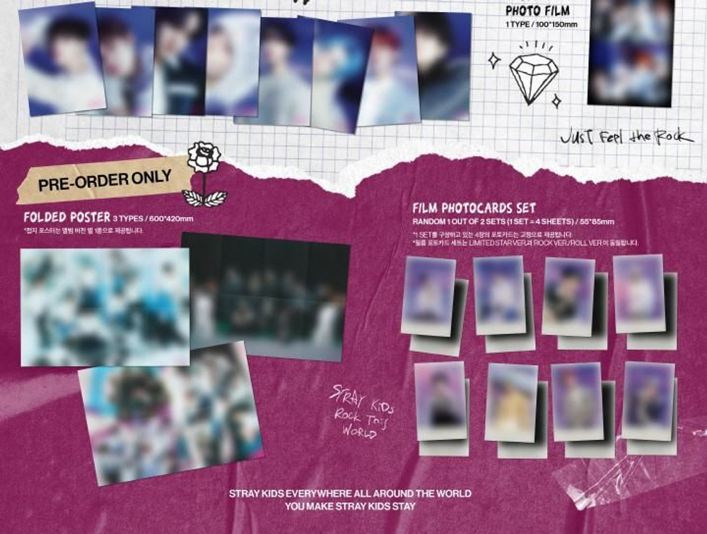 Альбом STRAY KIDS - Rock-STAR Mini Album LIMITED STAR Version
