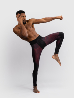 Тайтсы Venum G-Fit Air Deep Black/Fire Red