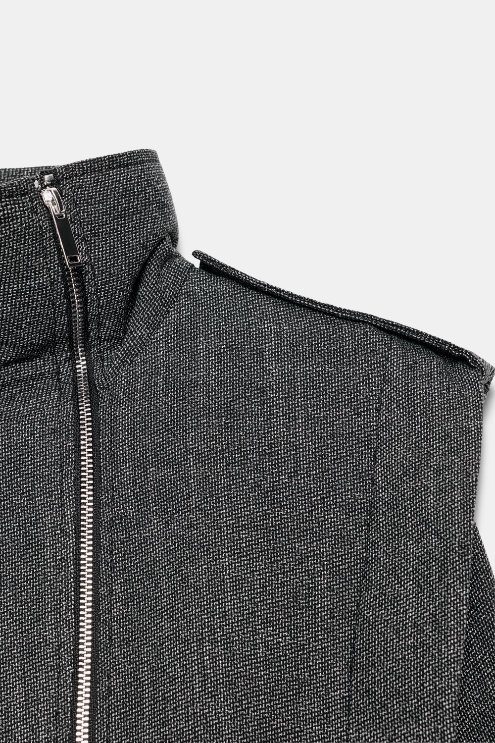 КУРТКА С ПОГОНАМИ И БОКОВОЙ МОЛНИЕЙ — ZW COLLECTION — ZARA