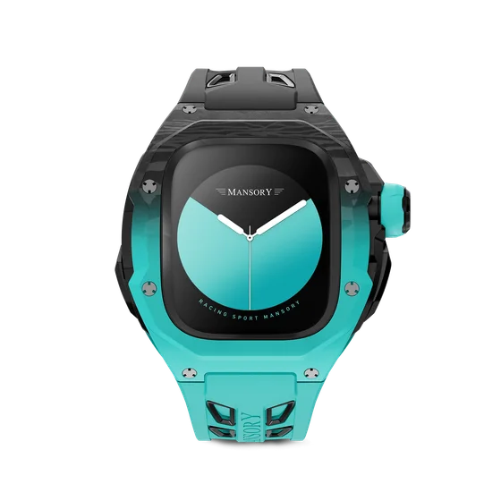 Корпус для Apple Watch - RSCIII49 Mansory - Чёрно-мятный