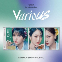Альбом VIVIZ - VarioUS 3rd Mini Album Jewel Case RANDOM Version