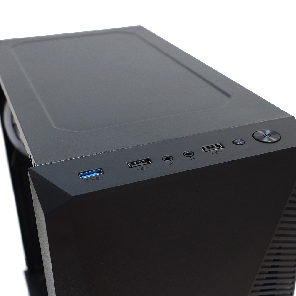 Корпус BaseTech eXtreme GFX-01, Без БП, ATX, RGB, чёрный, 1xFRGB FAN, 2xUSB2, 1xUSB3, бок: закалённое стекло (BT-GFX-01-RGB)