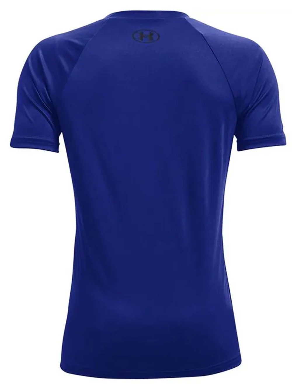 Детская теннисная футболка Under Armour Tech Big Logo SS - royal/black