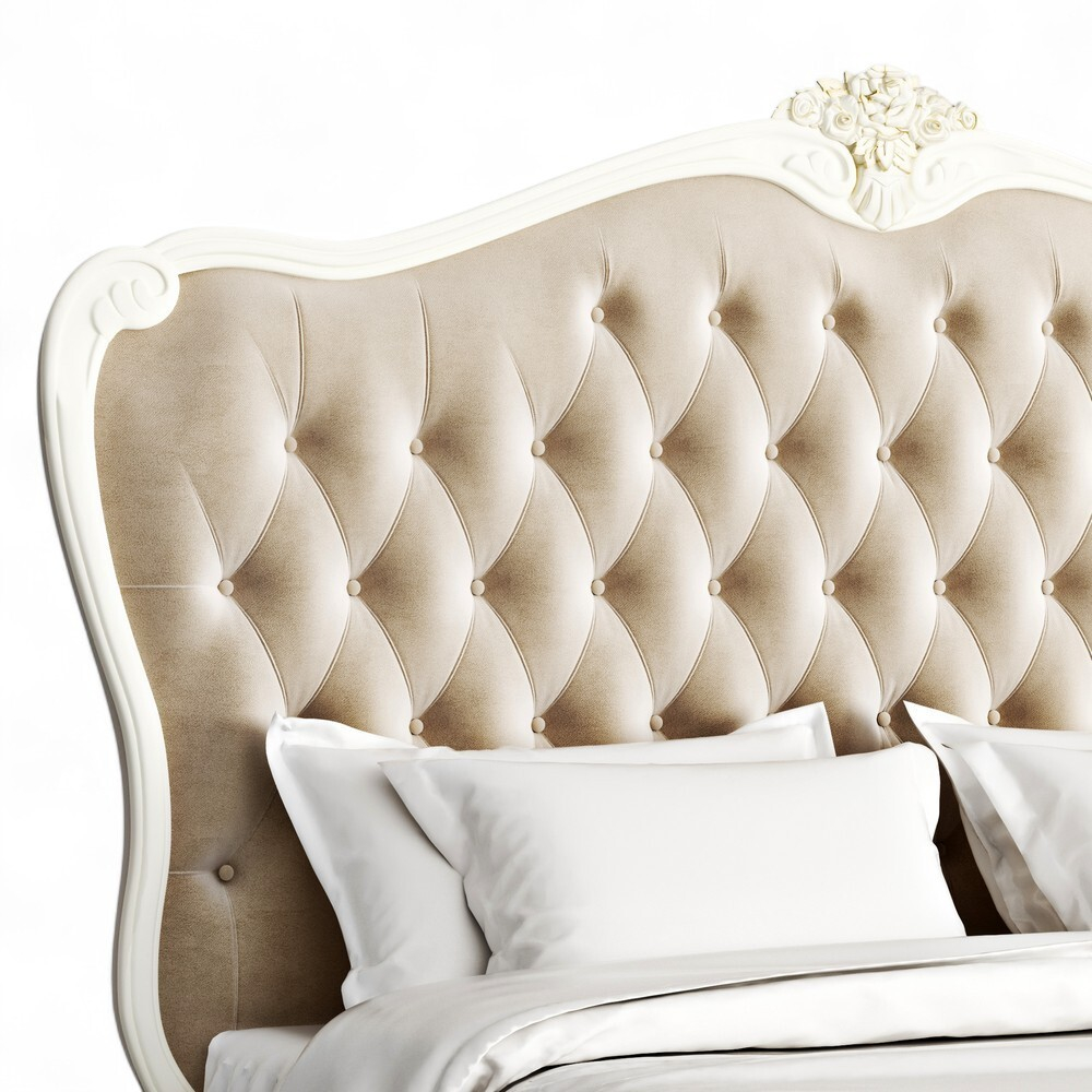 Кровать с мягким изголовьем 180*200 G528