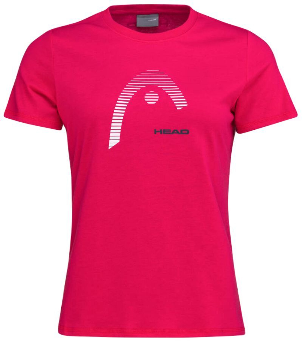 Женская теннисная футболка Head Club Lara T-Shirt - Розовый