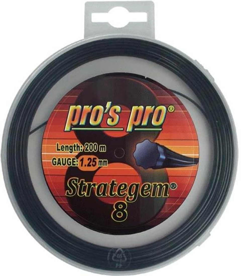 Струны теннисные Pro's Pro Strategem 8 (12 m) - black