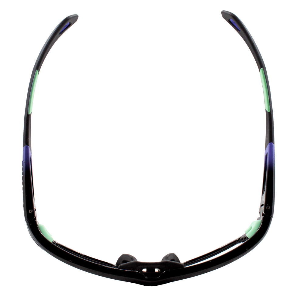 Спортивные очки с диоптриями Rec Specs / Ma-1 / Shiny Black Purple Fade Speck
