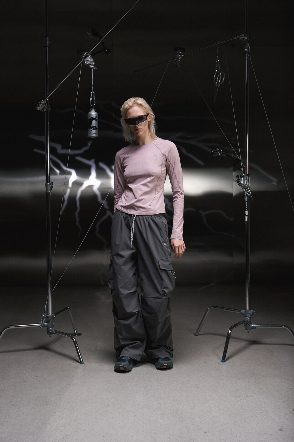 Брюки Nothomme Outdoor 3M Scotchgard Cargo Paratrooper Pants "Mountain Rock Grey" Women's