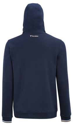 Мужская теннисная кофта Tecnifibre Navy Hoodie - marine
