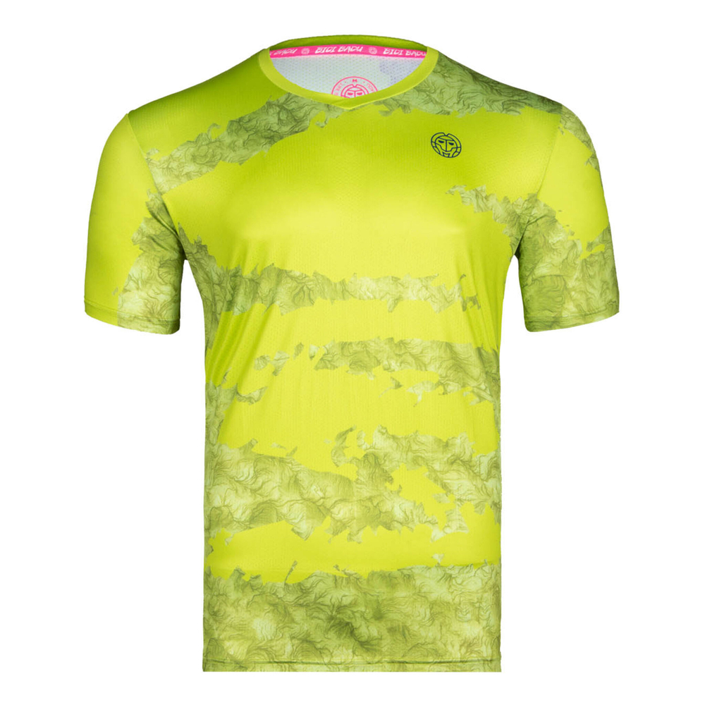 Мужское теннисное поло BIDI BADU Kovu Tech T-Shirt Men - Green