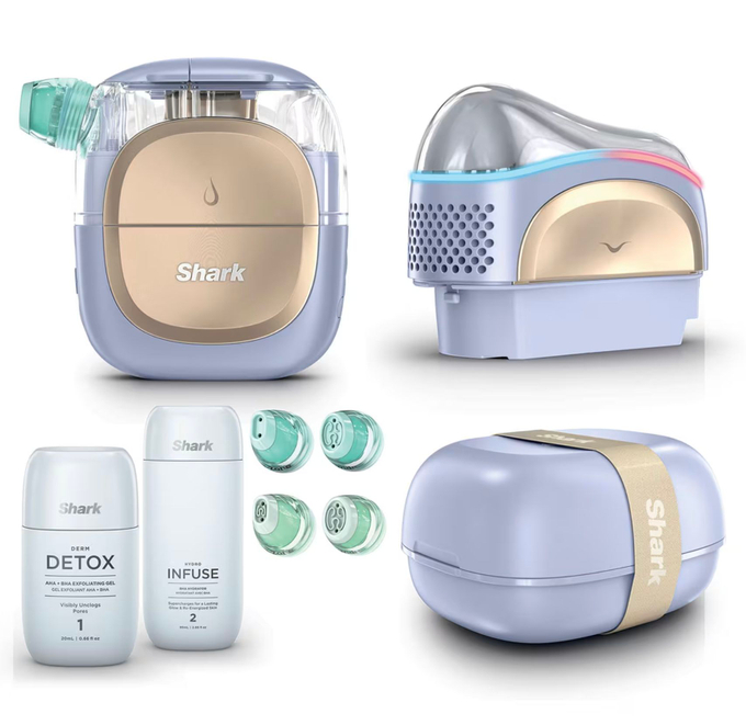Косметологический гаджет Shark FacialPro Glow Glow Spa Black