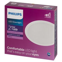 Светильник светодиодный встраиваемый Philips 915005749601 MESON 21Вт 6500K 220-240В D175 | Встраиваемые LED светильники
