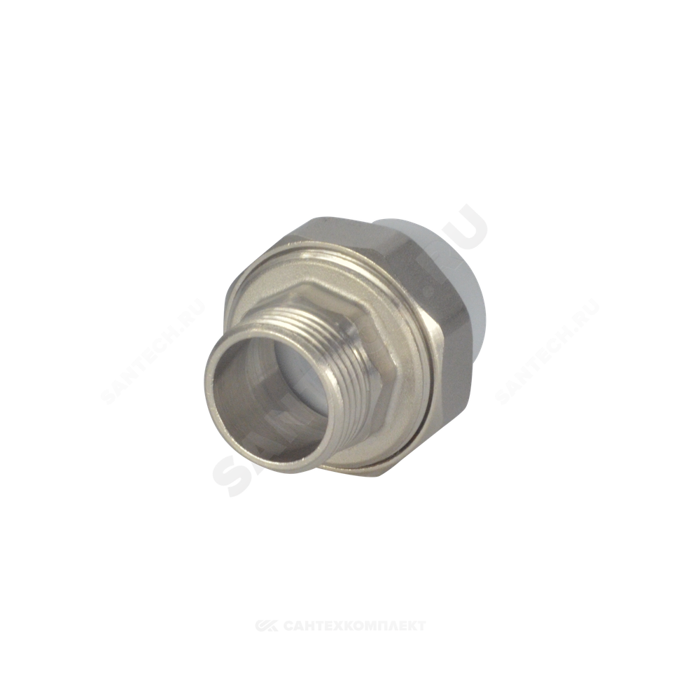 Муфта PP-R комбинированная разъемная белая Дн 40х1 1/4" НР VALFEX 10156032