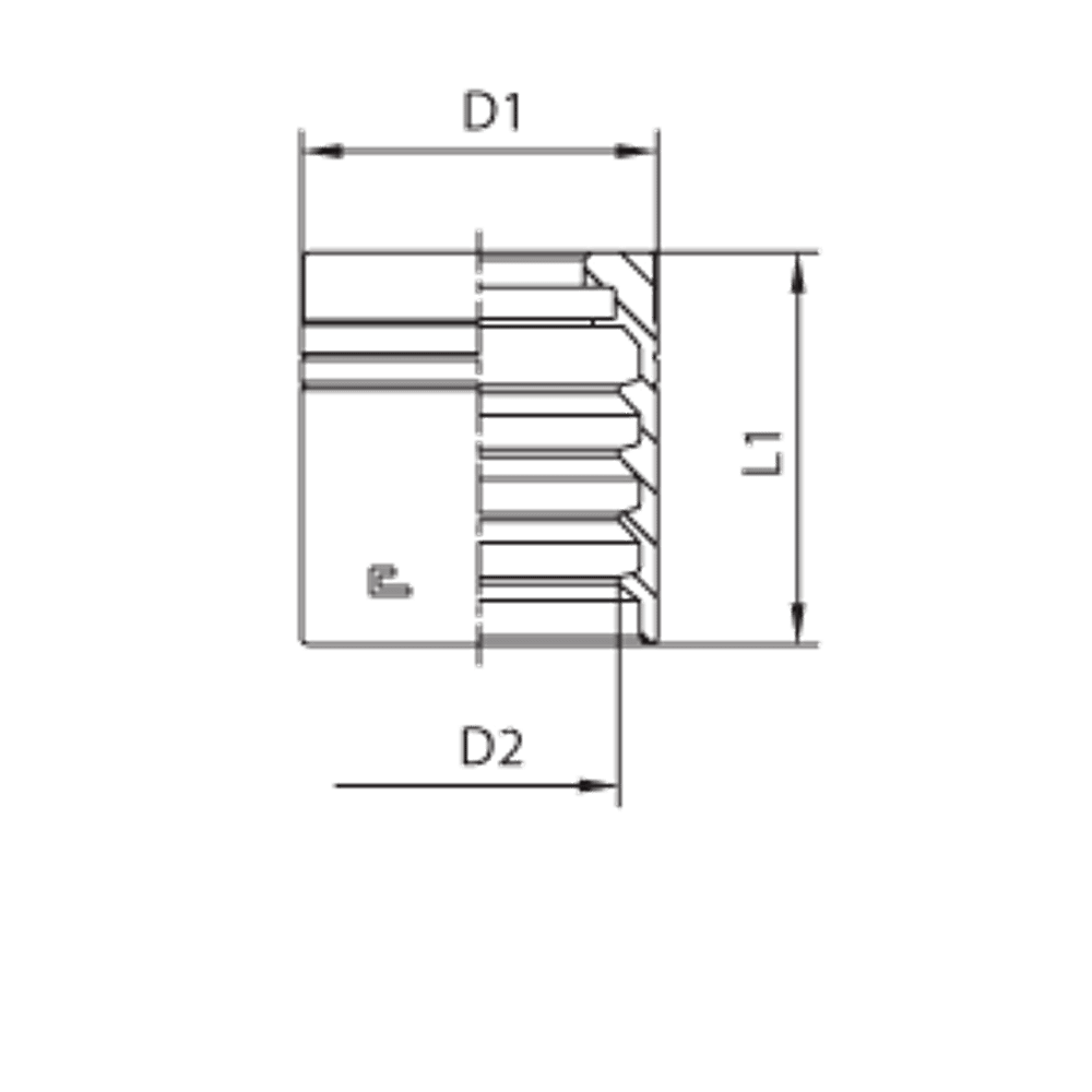 Муфта DN 25 2SN NEW