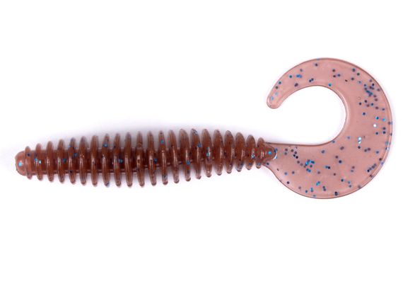 Слаги съедобные LJ Pro Series ULTRAWORM CURLY 2,0in (5 см), цв. S19, 9 шт.