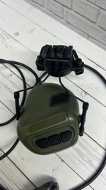 Тактические наушники HEADSET V / олива