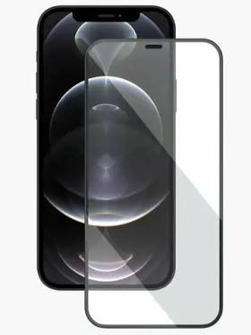 Защитное стекло "Стандарт" для iPhone X/Xs/11 Pro Черный (Полное покрытие)