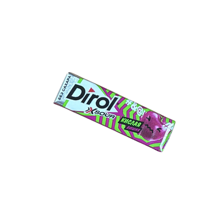Жевательная резинка Dirol X Sour Кислая вишня 13,6 гр