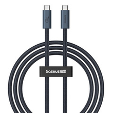 USB-C Кабель Baseus Flash 2 USB4 Charging+Data 8K@60Hz 40Gbps 240W 1m - Cluster Black