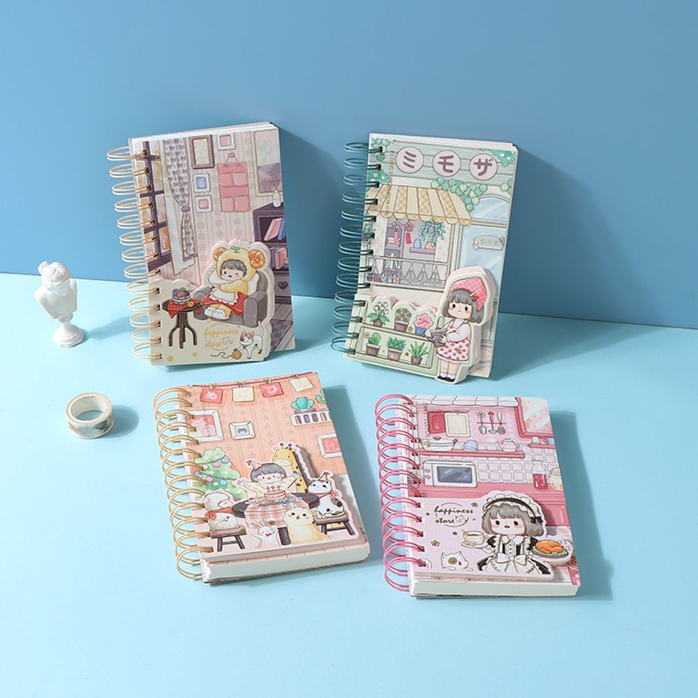 Блокнот для записей 104х169мм, Happy Shop Блокнот для записей 104х169мм, Happy Shop