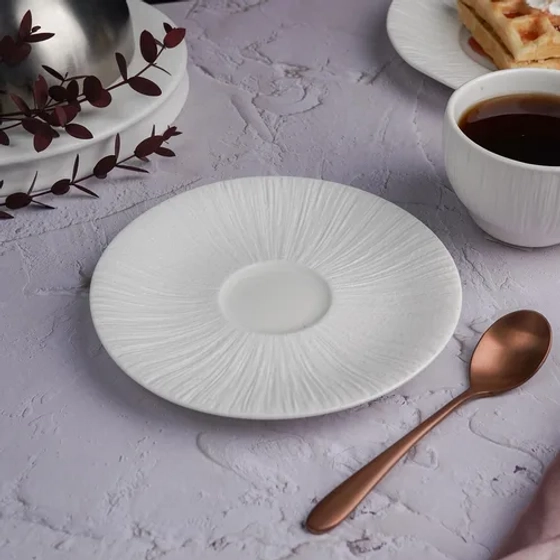 Блюдце d 16,5 см h2 см чайное для чашки арт. 81222588 Frost White Moon P.L. Proff Cuisine [6]