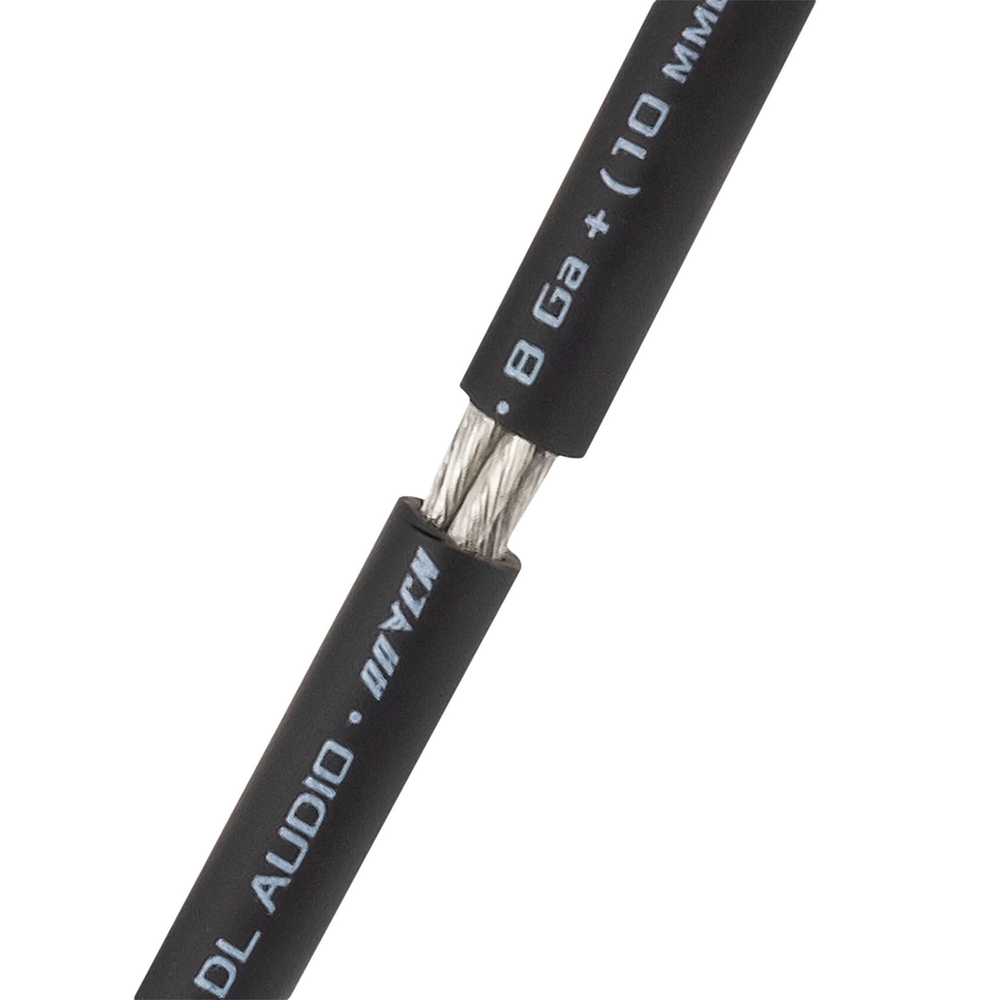 RAVEN POWER CABLE 8 GA BLACK