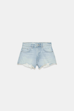 ДЖИНСОВЫЕ ШОРТЫ TRF С ВЫСОКОЙ ПОСАДКОЙ — ZARA