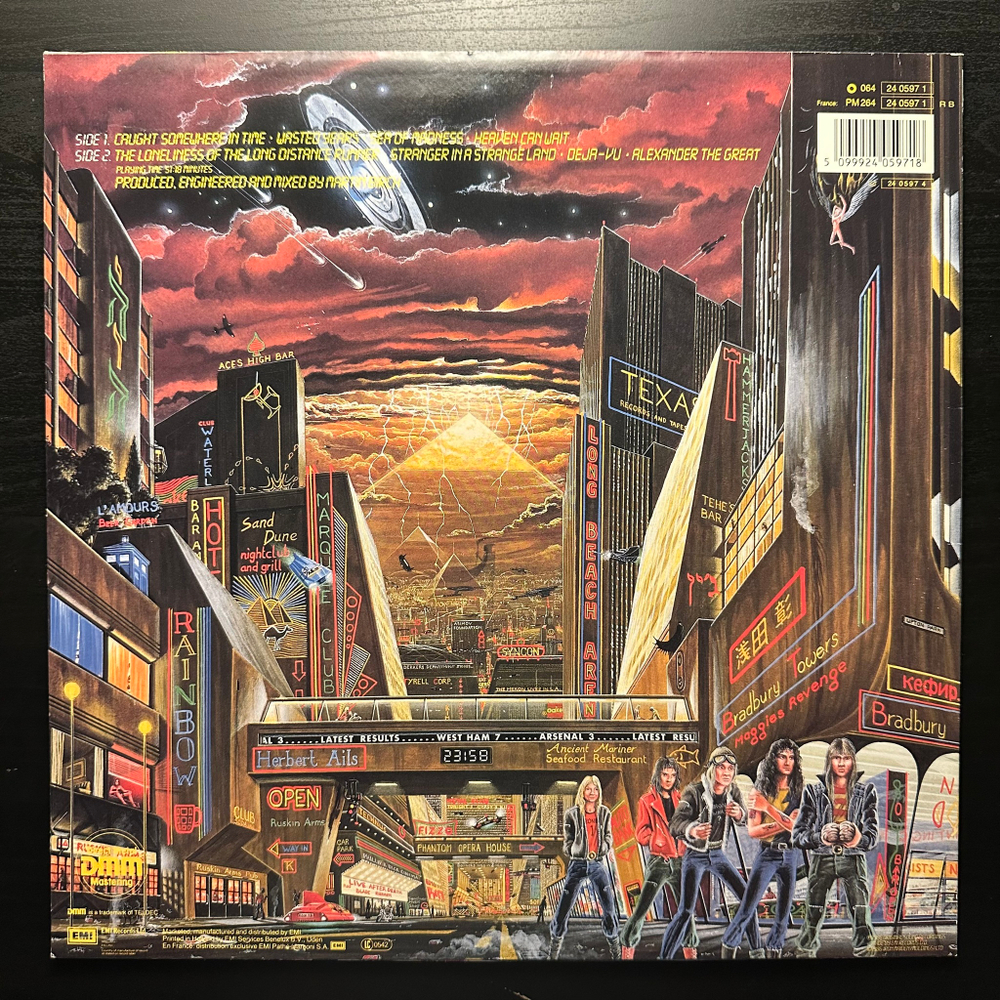 Iron Maiden - Somewhere In Time (Европа 1986г.)
