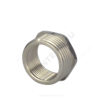 Футорка латунь никель Ду 25х20 (1"х3/4") НР/ВР SantechSystems
