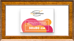 Рама 30x80 для картин и фотографий