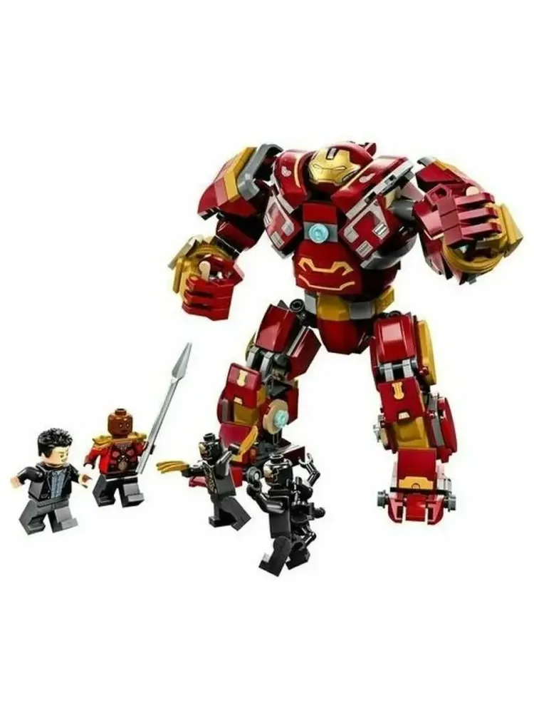 Конструктор LEGO Marvel 76247 Халкбастер: битва за Ваканду