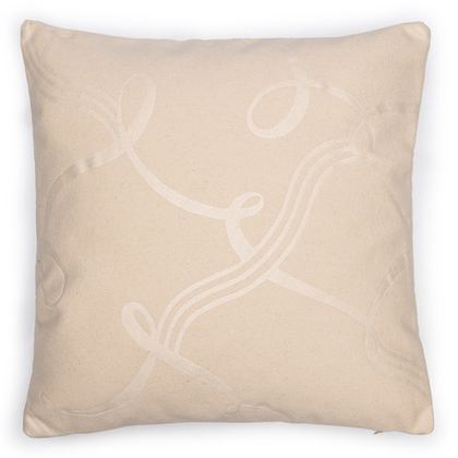 Подушка TOILE DE COCHER 35х35 Empire Design 35x35 Слоновая кость