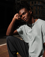 Женская футболка оверсайз без рукавов с принтом - BERSHKA