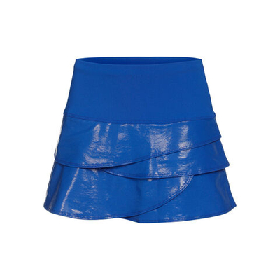 Женская теннисная юбка Lucky in Love Wet Scallop Skirt Women - Blue
