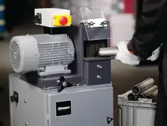 Проволочная щетка из стали Ø 250x60 мм, толщина 0,2 мм
